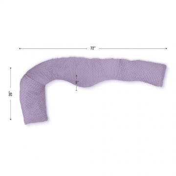 Lilac Minky Body Pillow